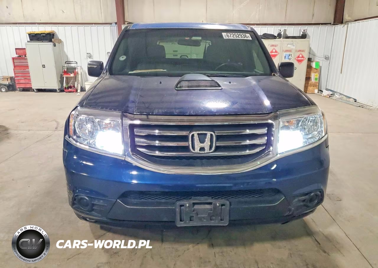 2013 Honda Pilot Lx VIN:5FNYF4H2XDB008001 - 5