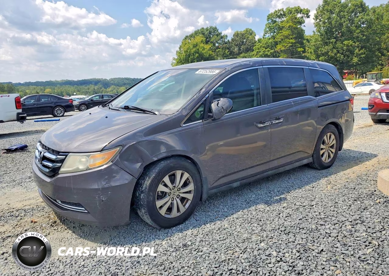 2014 Honda Odyssey Exl VIN:5FNRL5H62EB071648 - 1