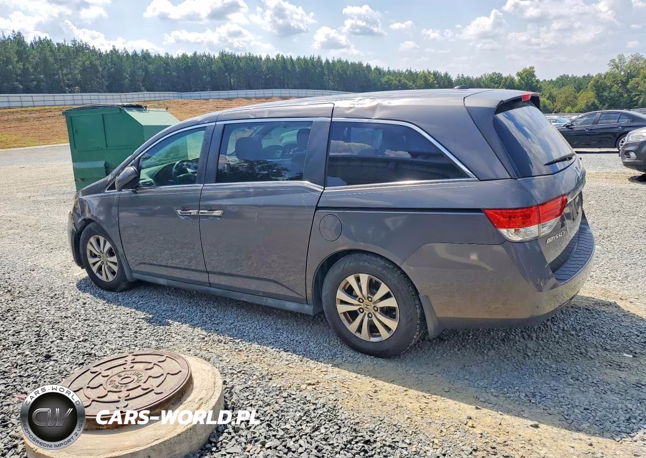 2014 Honda Odyssey Exl VIN:5FNRL5H62EB071648 - 2