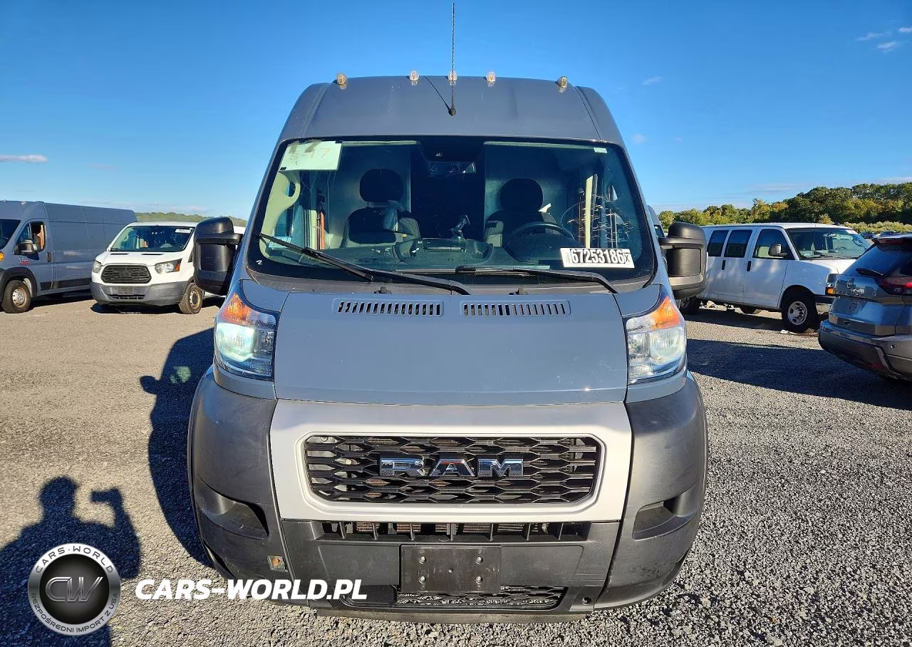 2021 Ram Promaster 3500 Delivery Van VIN:3C6MRVJG9ME544341 - 5