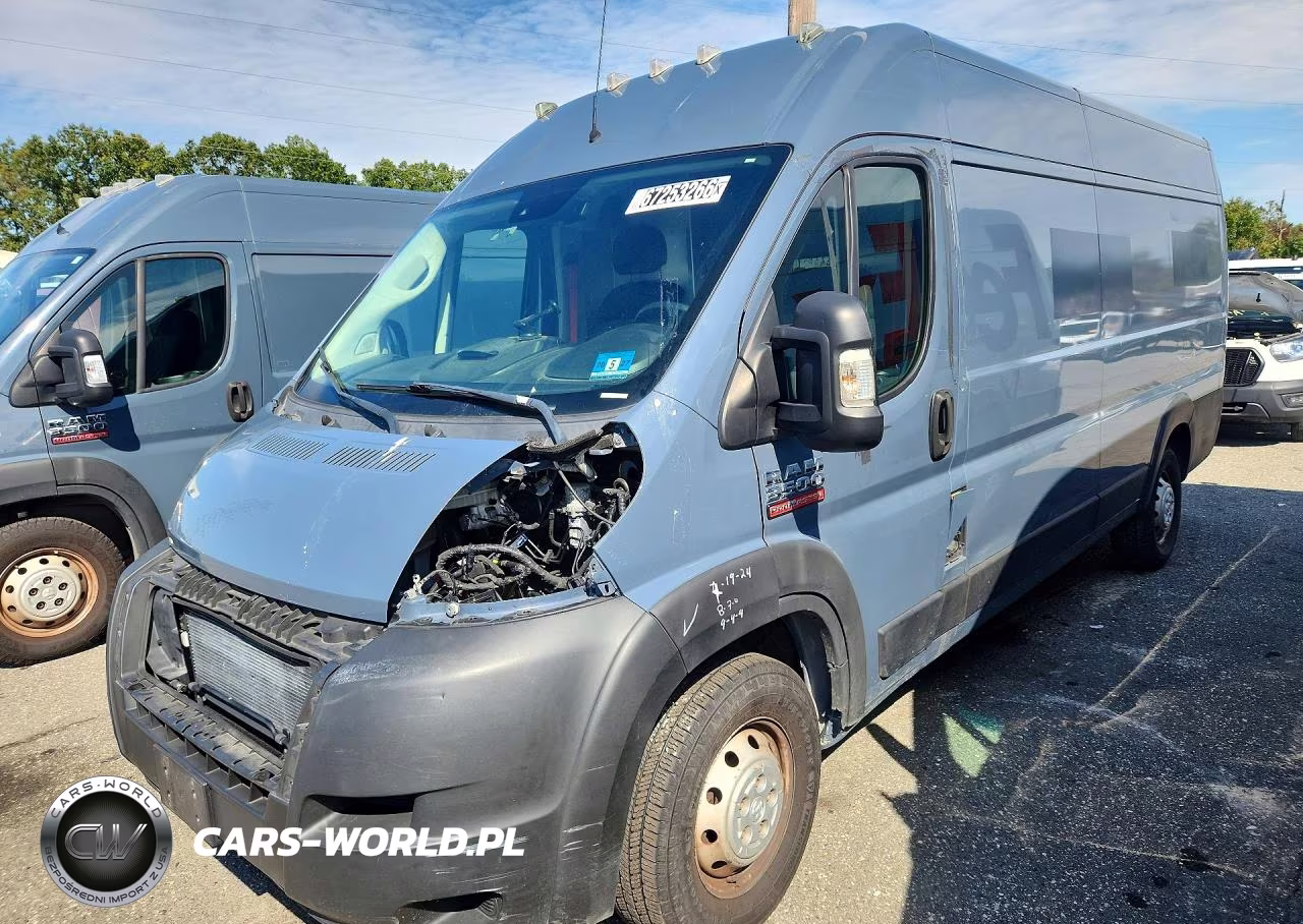 2021 Ram Promaster 3500 Delivery Van VIN:3C6MRVJG6ME536178 - 1