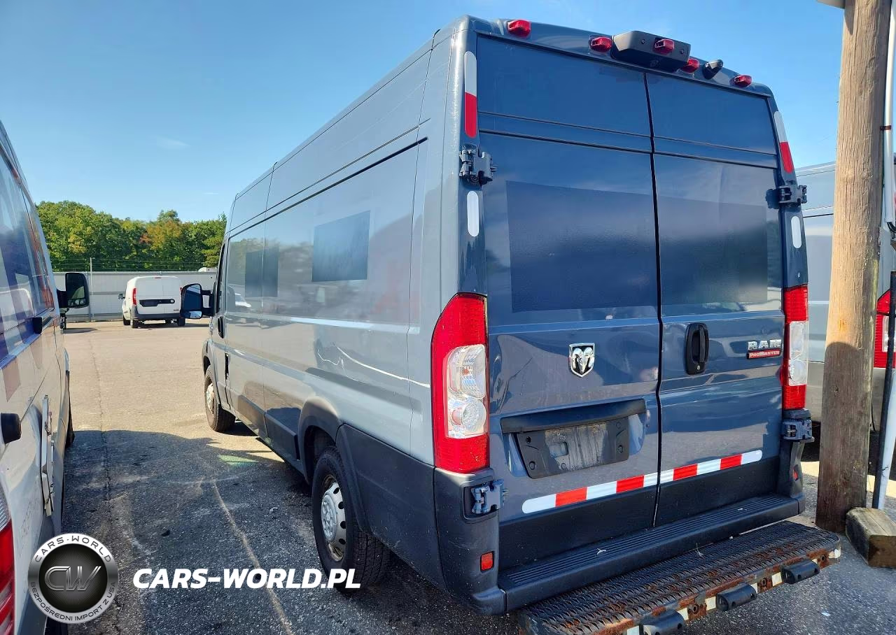 2021 Ram Promaster 3500 Delivery Van VIN:3C6MRVJG6ME536178 - 2