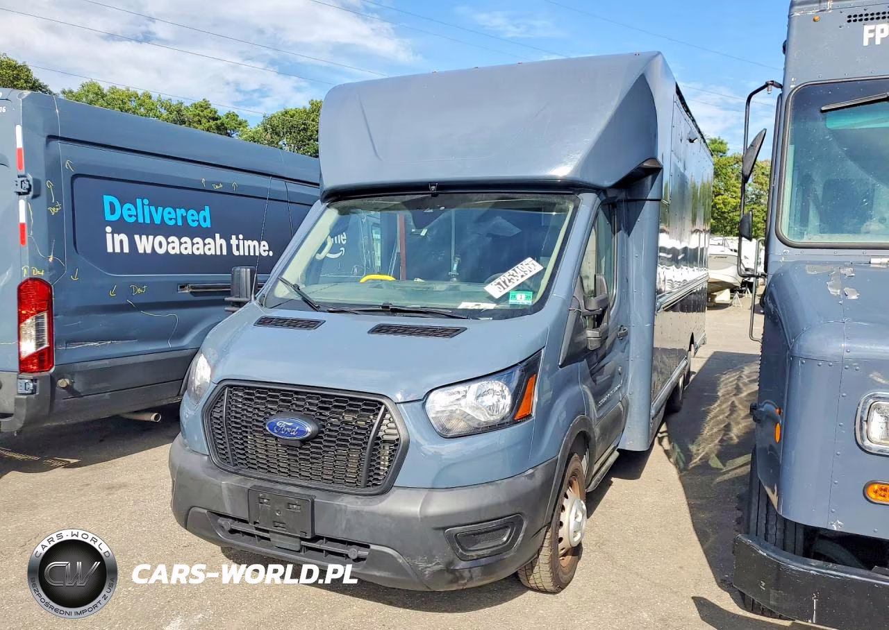 2021 Ford Transit T-350 Hd Delivery Truck VIN:1FDDF6P84MKA57418 - 1