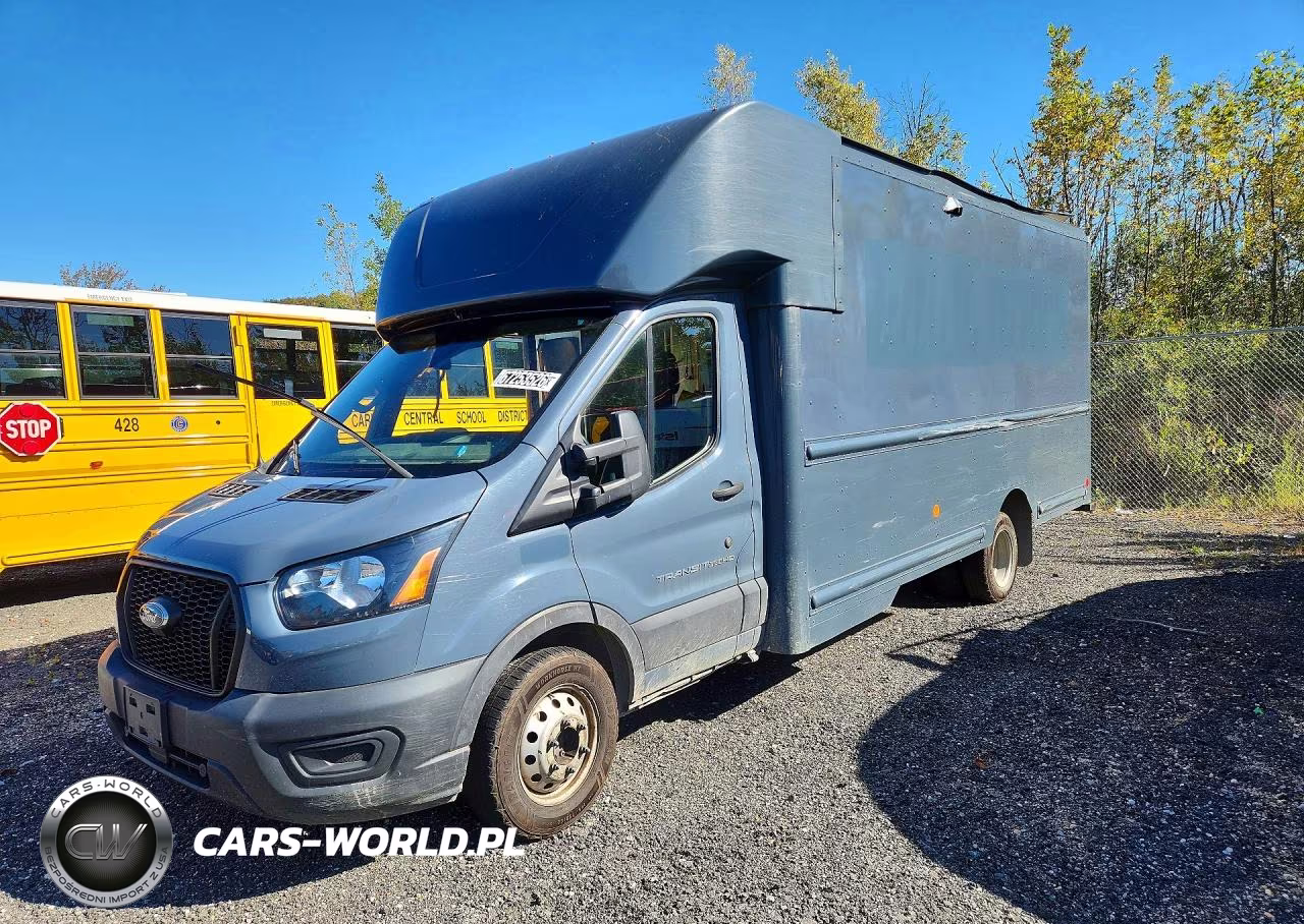 2021 Ford Transit Delivery Truck VIN:1FDDF6P84MKA76857 - 1