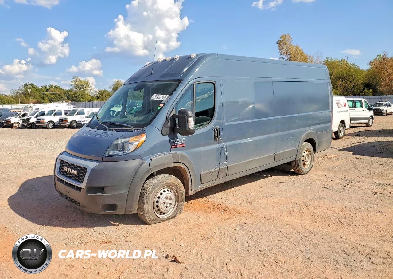 2021 Ram Promaster 3500 Delivery Van VIN:3C6MRVJG8ME587133 - 1