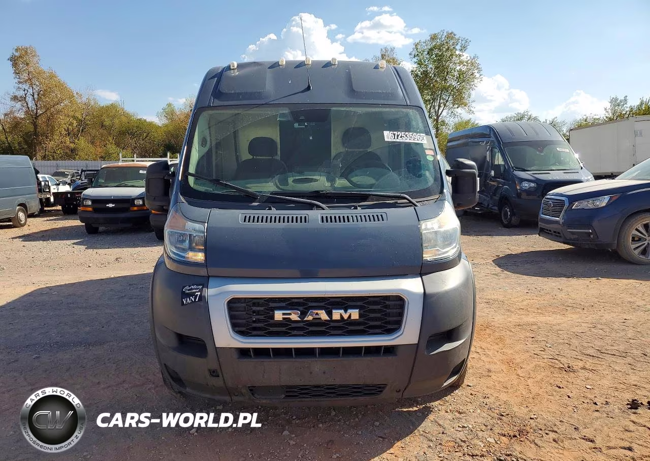 2021 Ram Promaster 3500 Delivery Van VIN:3C6MRVJG8ME587133 - 5