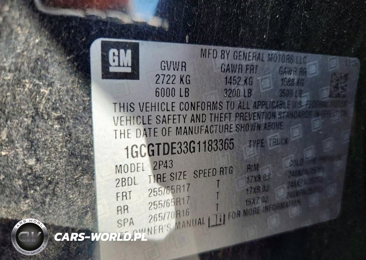2016 Chevrolet Colorado Z71 VIN:1GCGTDE33G1183365 - 12