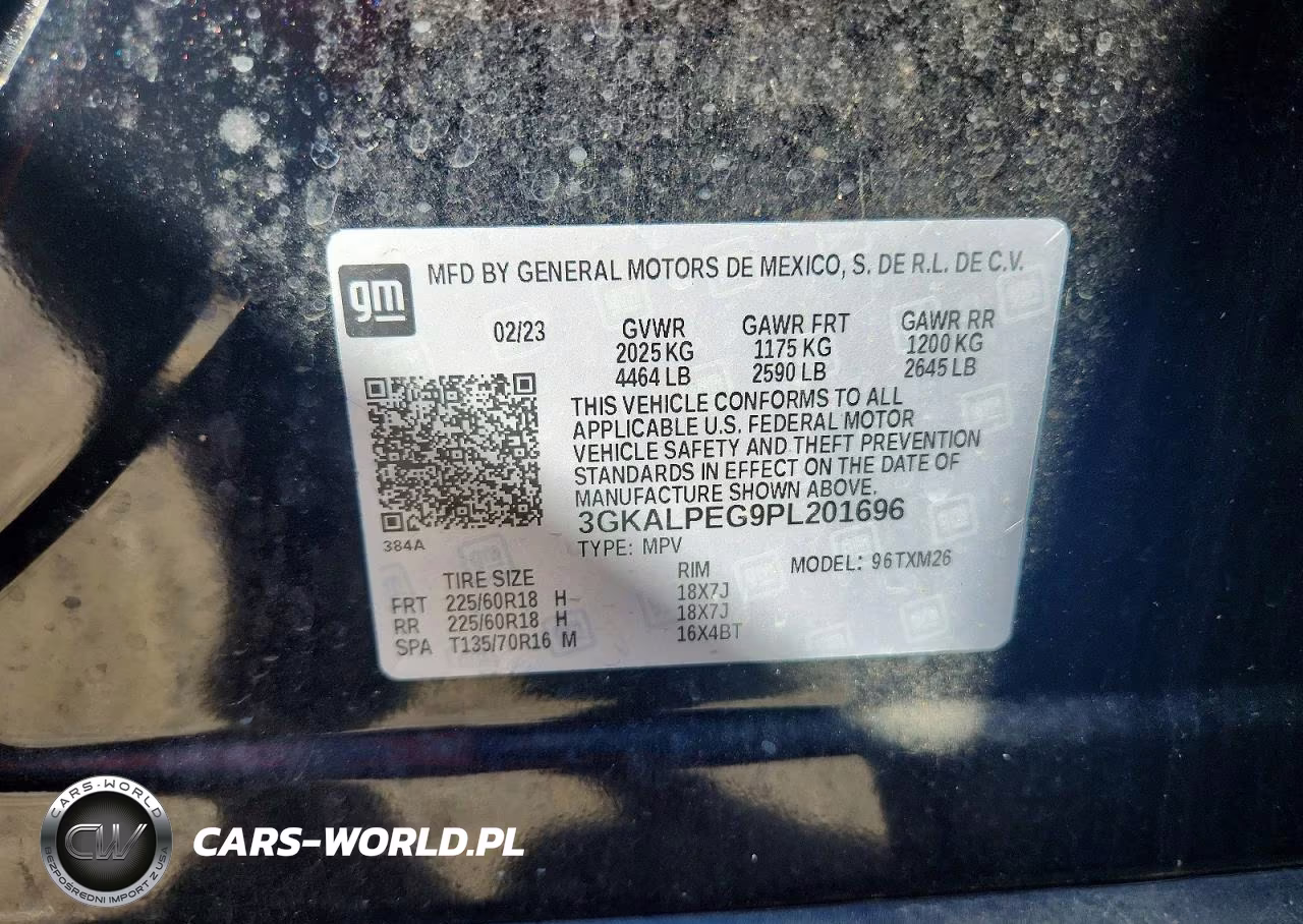 2023 GMC Terrain Slt VIN:3GKALPEG9PL201696 - 14