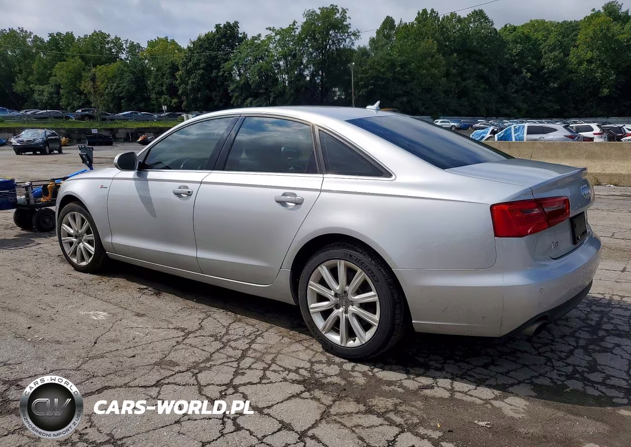 2013 Audi A6 Premium Plus VIN:WAUGGAFC6DN058718 - 2