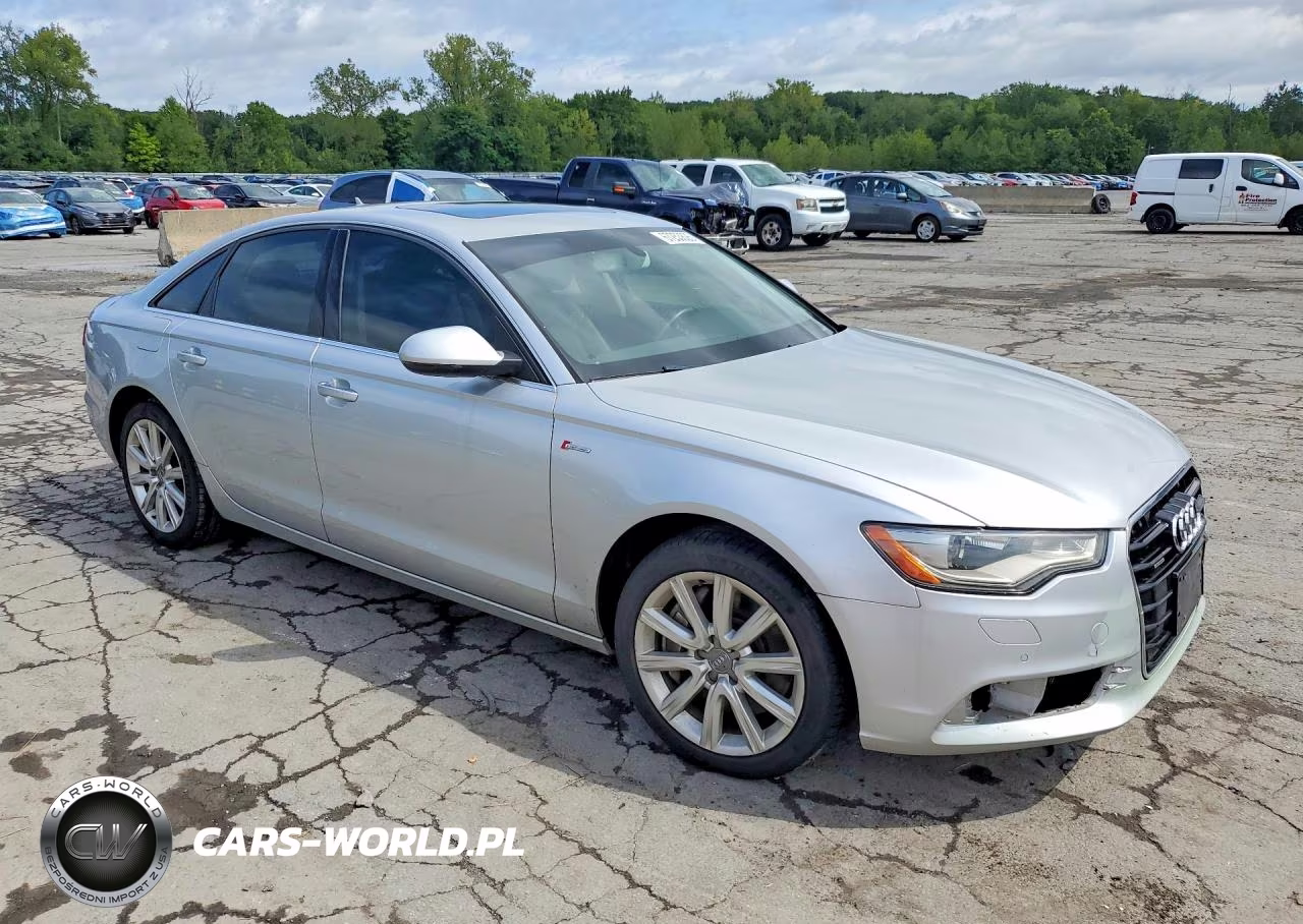 2013 Audi A6 Premium Plus VIN:WAUGGAFC6DN058718 - 4
