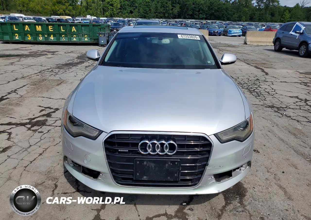 2013 Audi A6 Premium Plus VIN:WAUGGAFC6DN058718 - 5