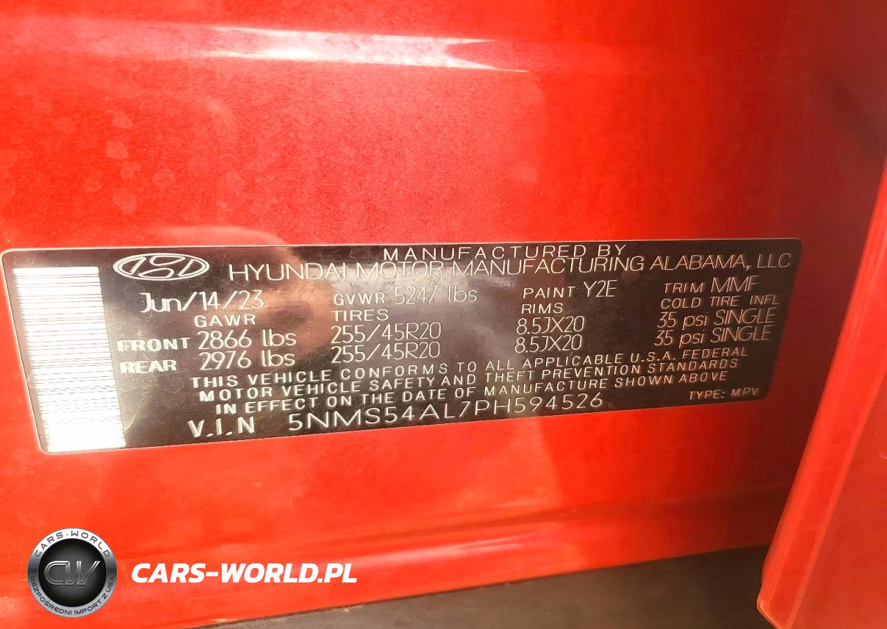 2023 Hyundai Santa Fe Calligraphy VIN:5NMS54AL7PH594526 - 12