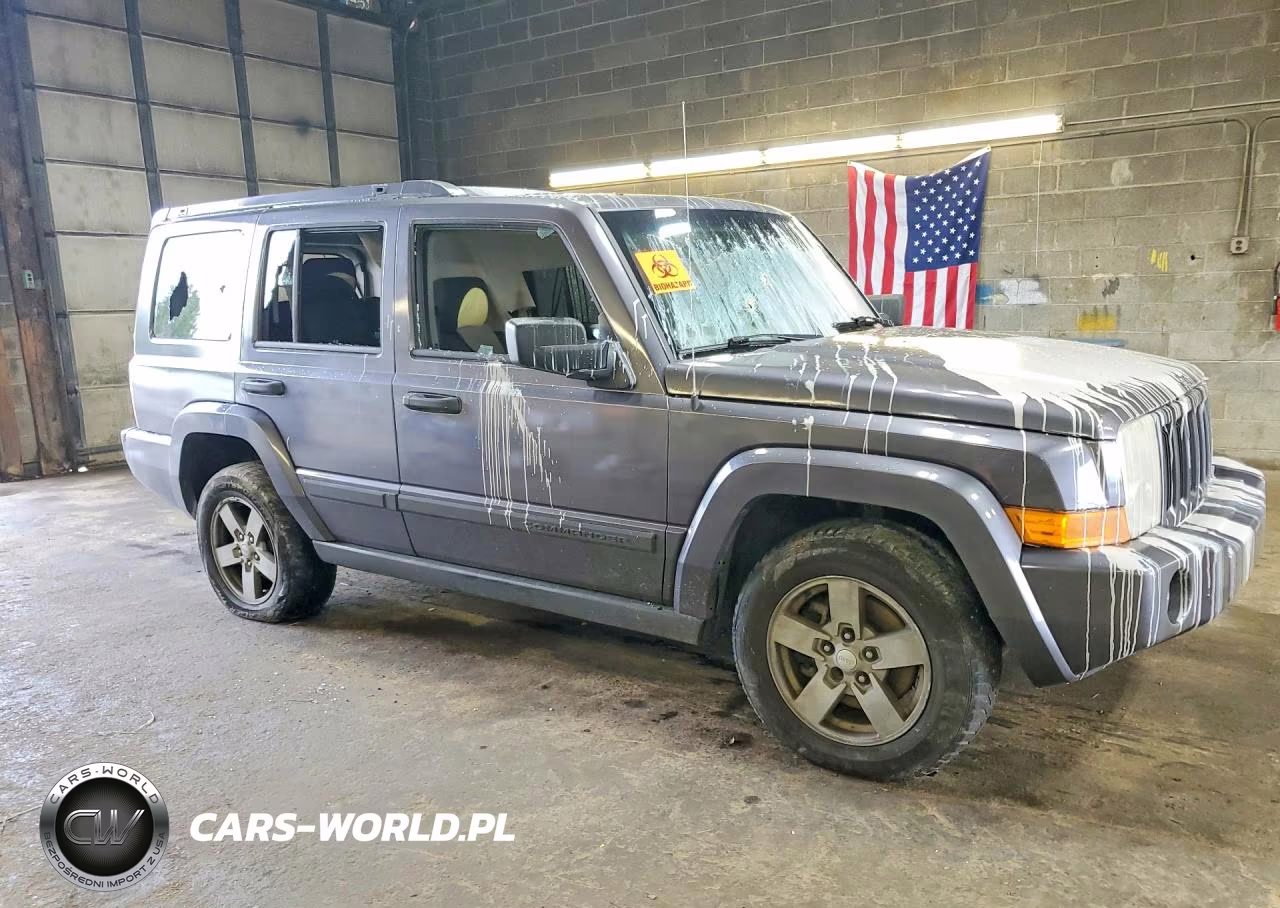 2008 Jeep Commander Sport VIN:1J8HG48K18C192382 - 4
