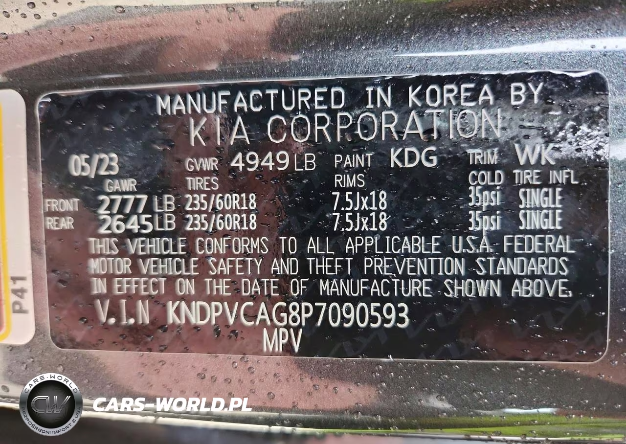 2023 Kia Sportage Ex VIN:KNDPVCAG8P7090593 - 13
