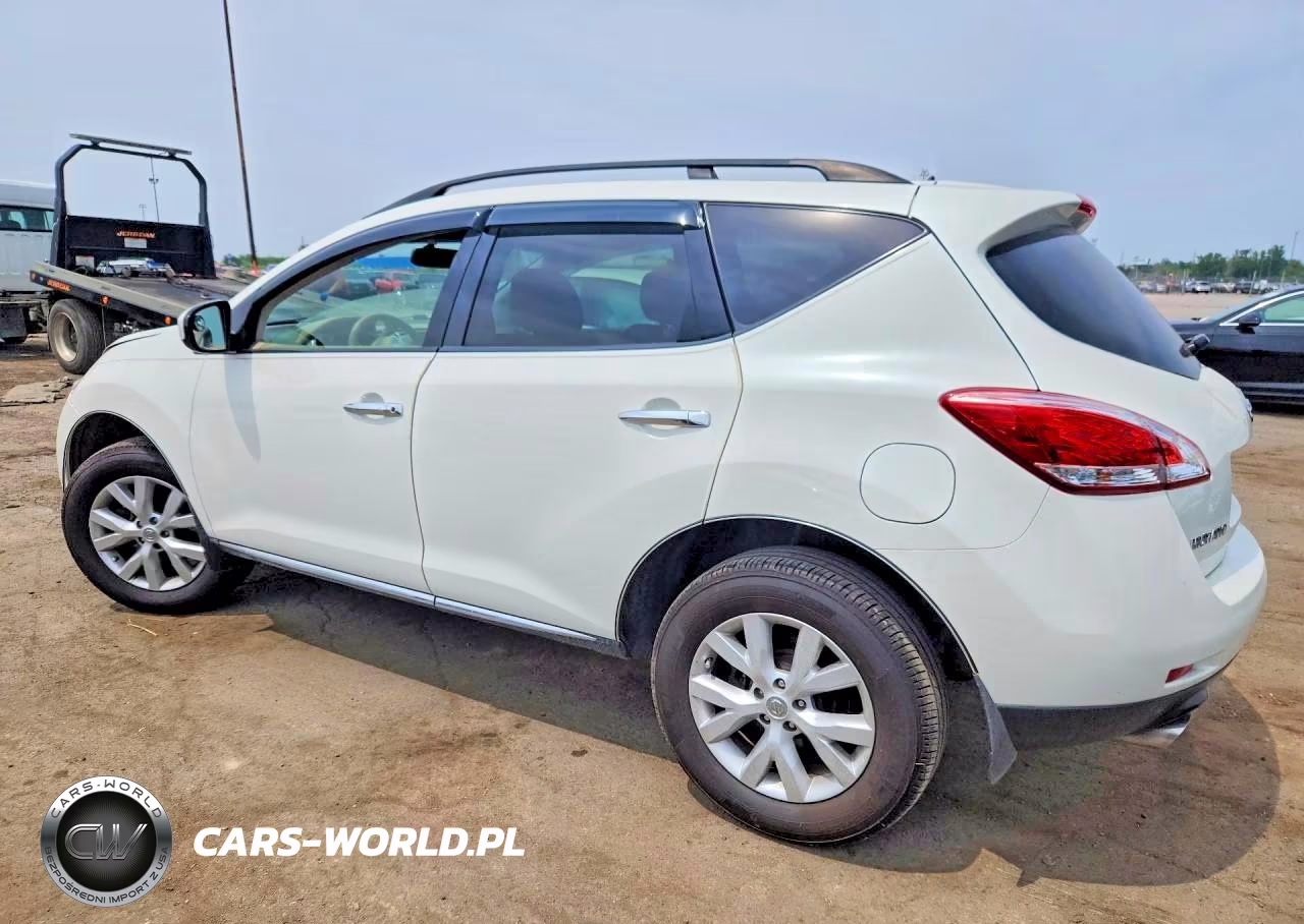 2014 Nissan Murano Sv VIN:JN8AZ1MW3EW530499 - 2