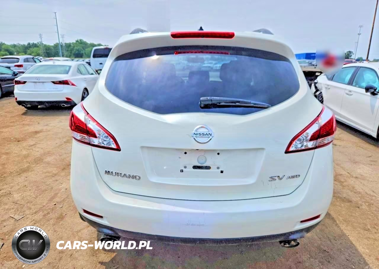 2014 Nissan Murano Sv VIN:JN8AZ1MW3EW530499 - 6