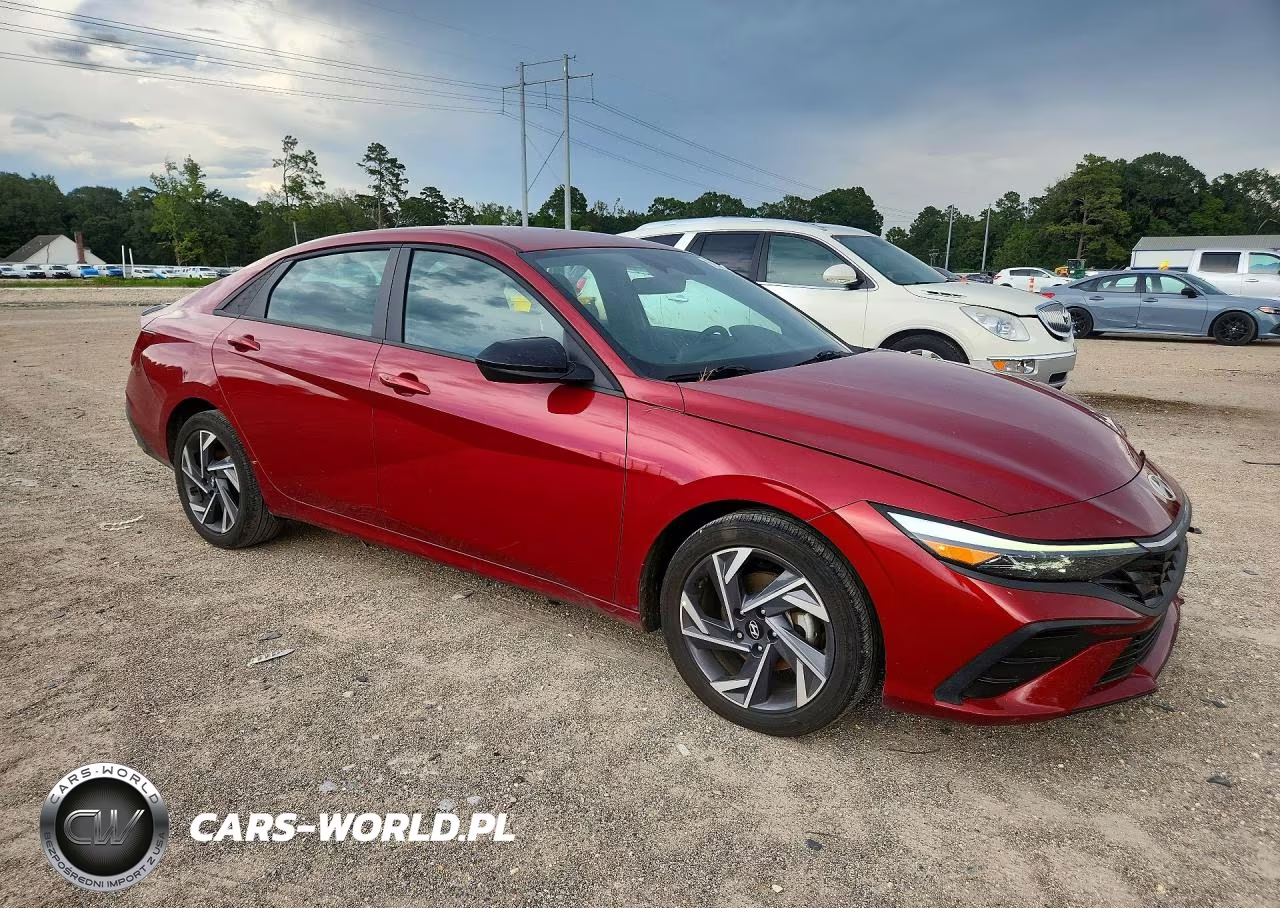 2025 Hyundai Elantra Sel Sport VIN:KMHLM4DG7SU926046 - 4
