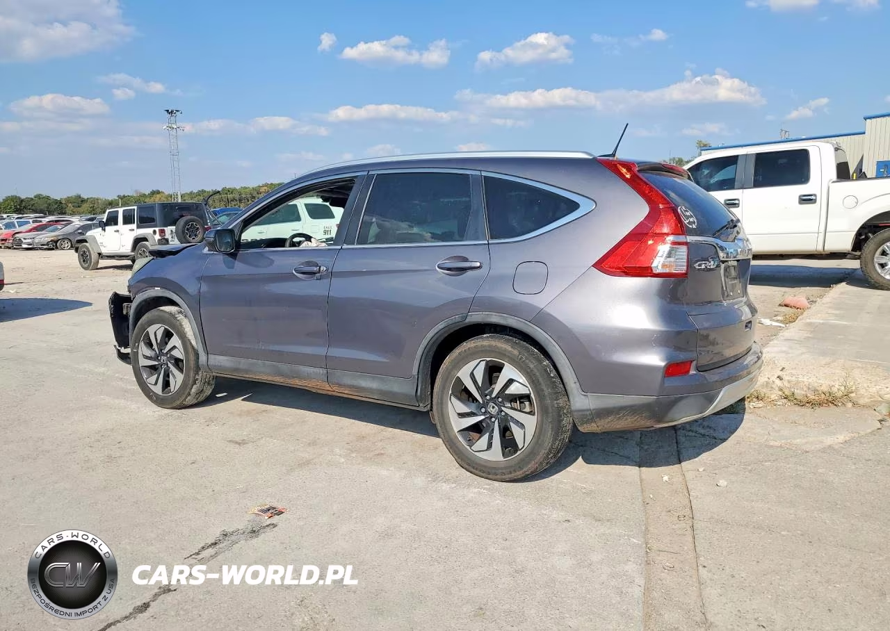 2015 Honda Cr-V Touring VIN:5J6RM4H92FL105324 - 2