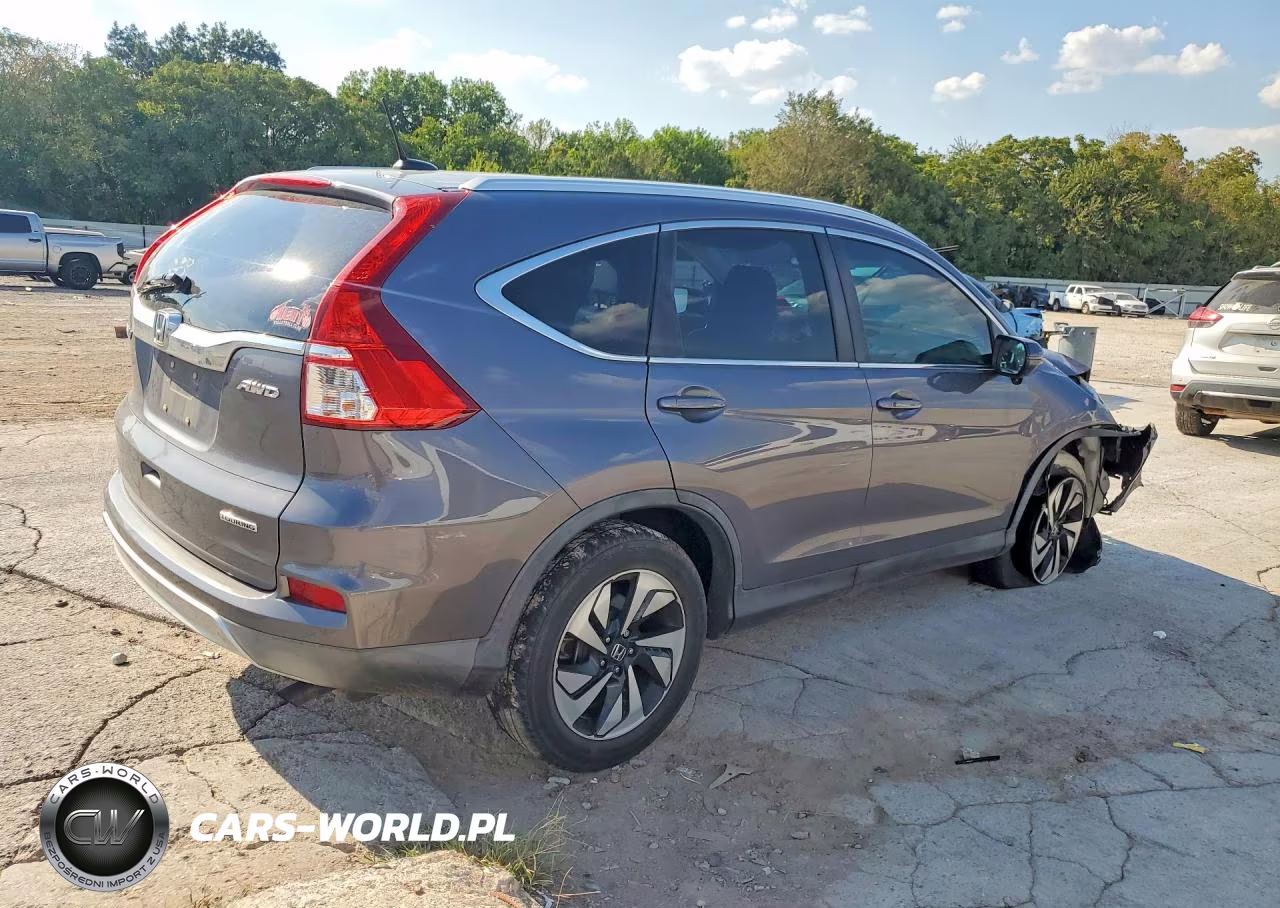 2015 Honda Cr-V Touring VIN:5J6RM4H92FL105324 - 3