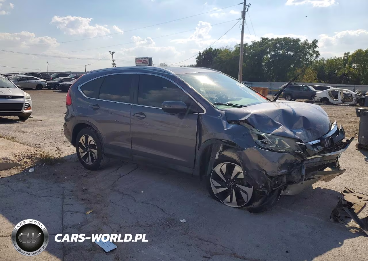 2015 Honda Cr-V Touring VIN:5J6RM4H92FL105324 - 4