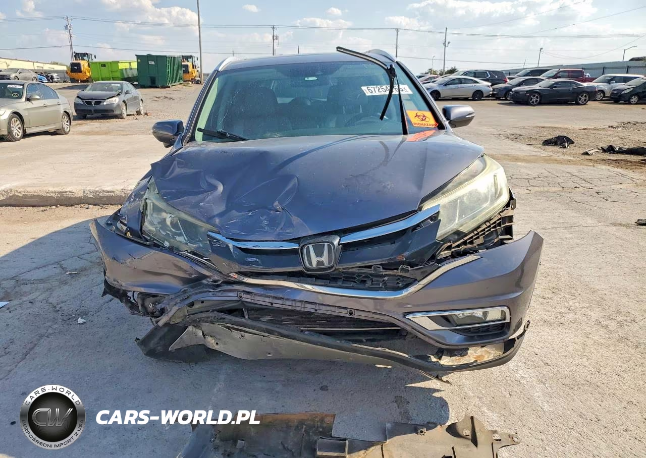 2015 Honda Cr-V Touring VIN:5J6RM4H92FL105324 - 5