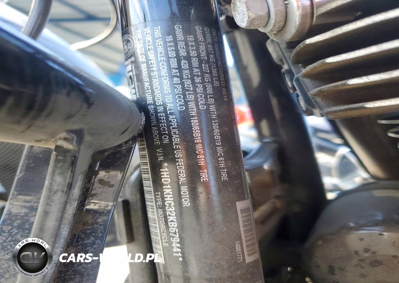 2019 Harley-Davidson Fltrx VIN:1HD1KHC32KB679441 - 9