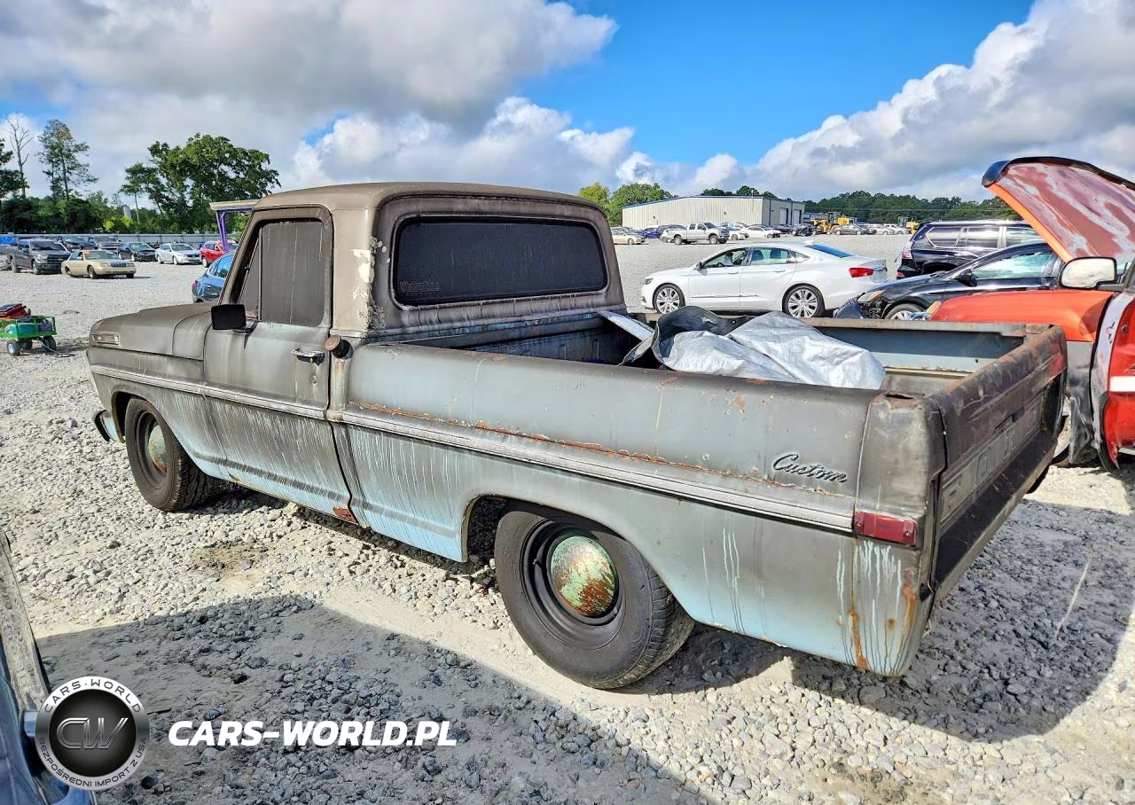 1968 Ford F100 VIN:F10YLC72676 - 2