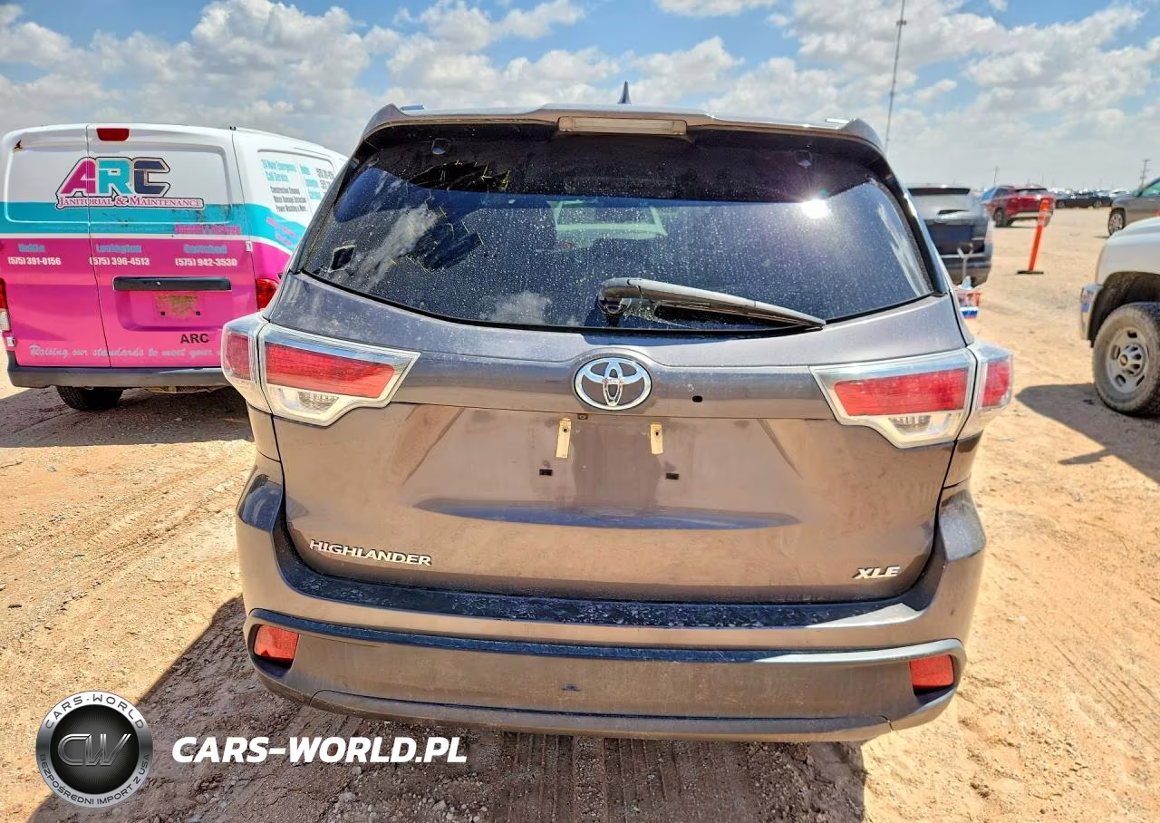 2016 Toyota Highlander Xle VIN:5TDKKRFH5GS155459 - 6