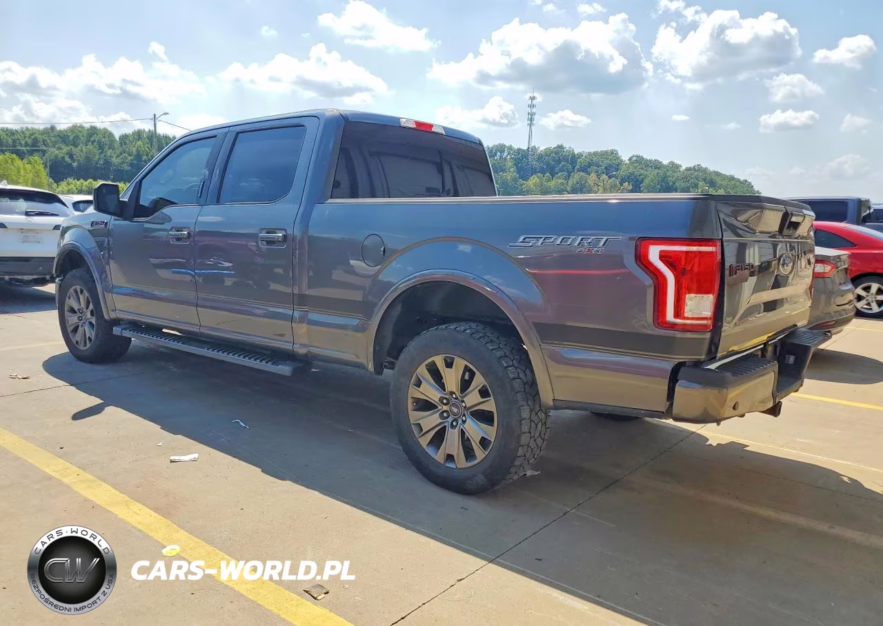 2017 Ford F150 Supercrew VIN:1FTFW1EF7HFA36854 - 2