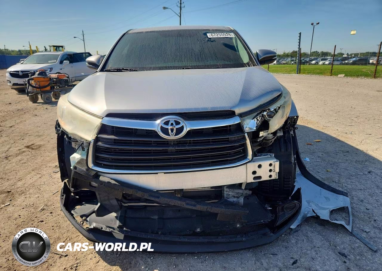 2014 Toyota Highlander Le VIN:5TDZARFH9ES006356 - 5