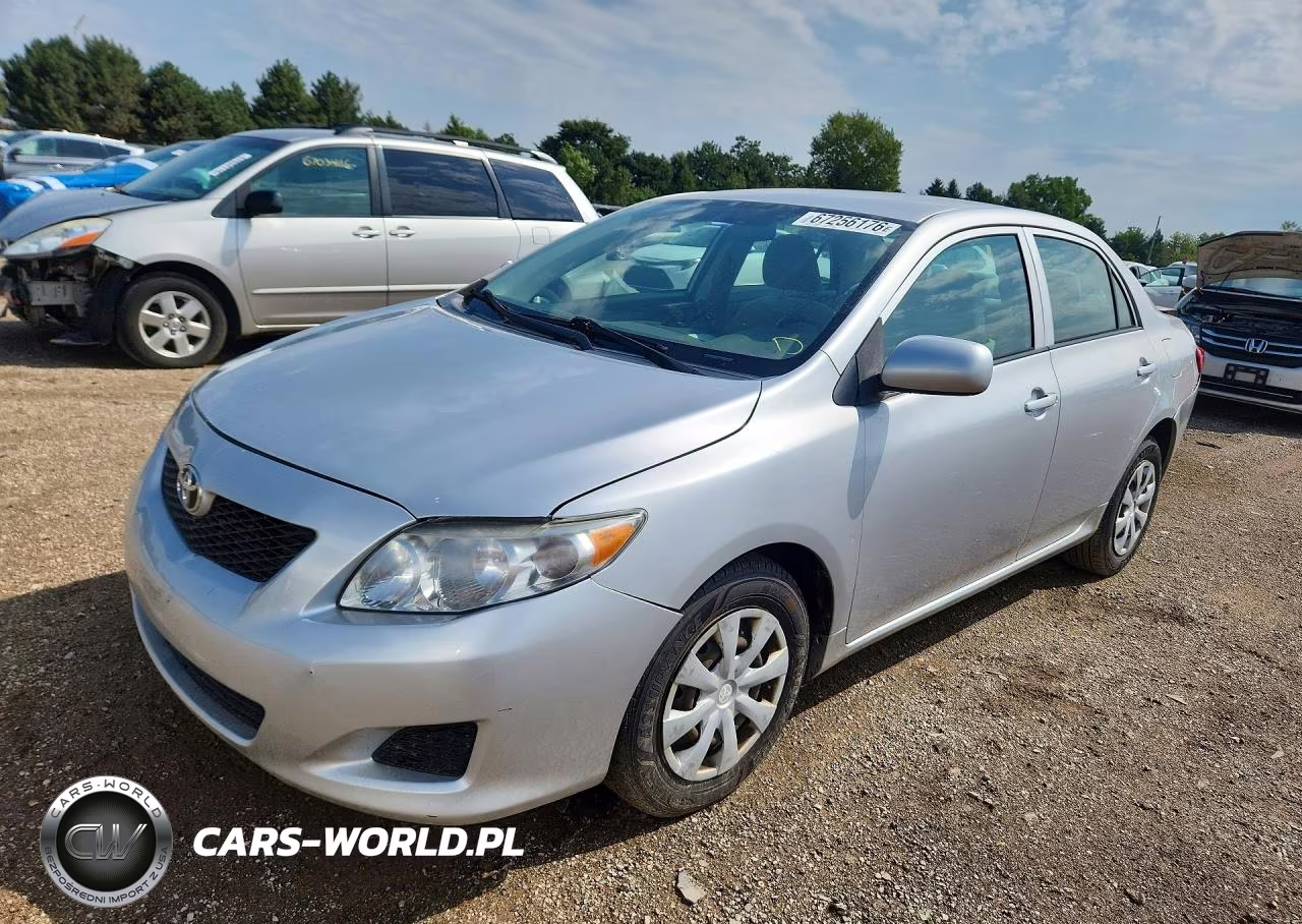 2010 Toyota Corolla Le VIN:1NXBU4EE0AZ167263 - 1