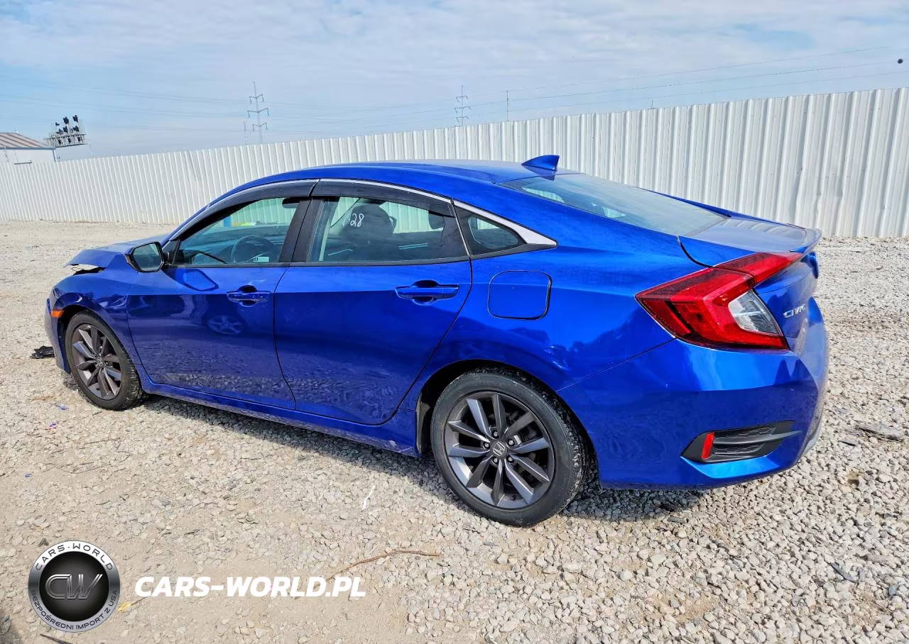 2020 Honda Civic Ex VIN:19XFC1F39LE004357 - 2