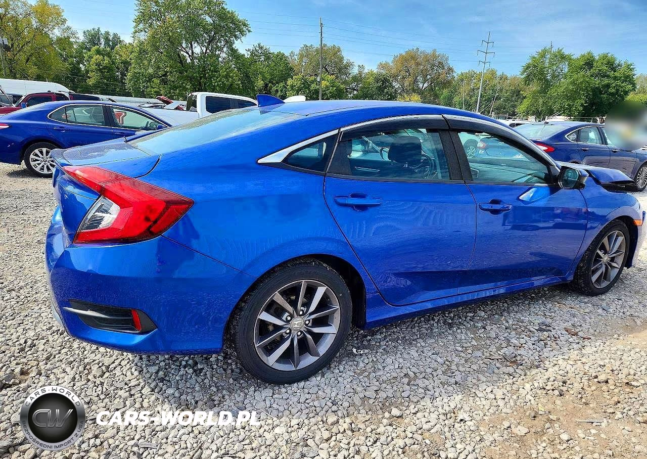 2020 Honda Civic Ex VIN:19XFC1F39LE004357 - 3