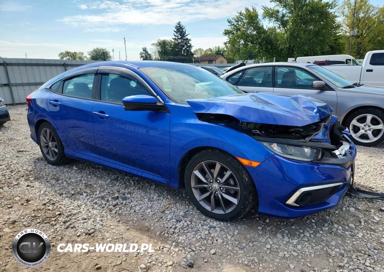 2020 Honda Civic Ex VIN:19XFC1F39LE004357 - 4