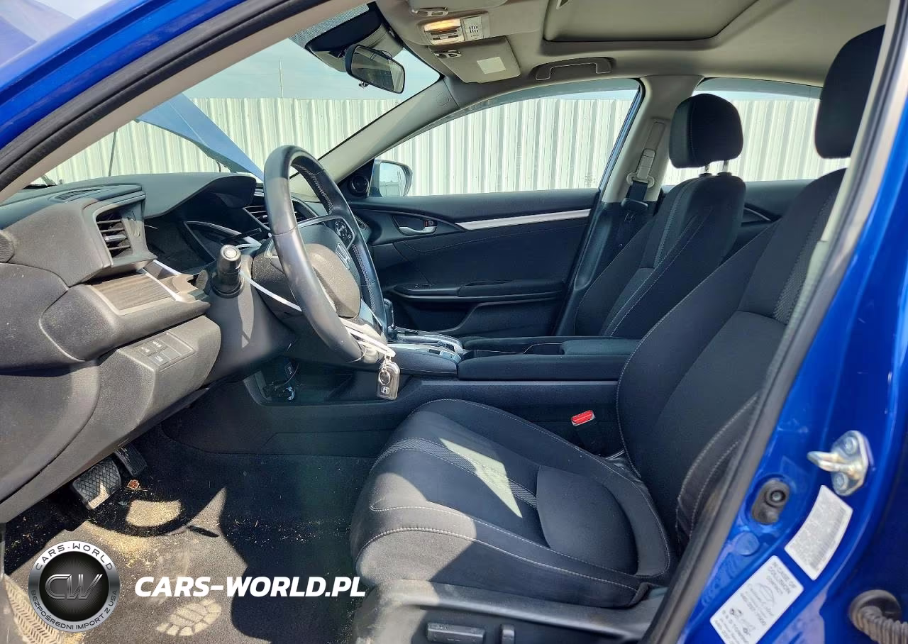 2020 Honda Civic Ex VIN:19XFC1F39LE004357 - 7