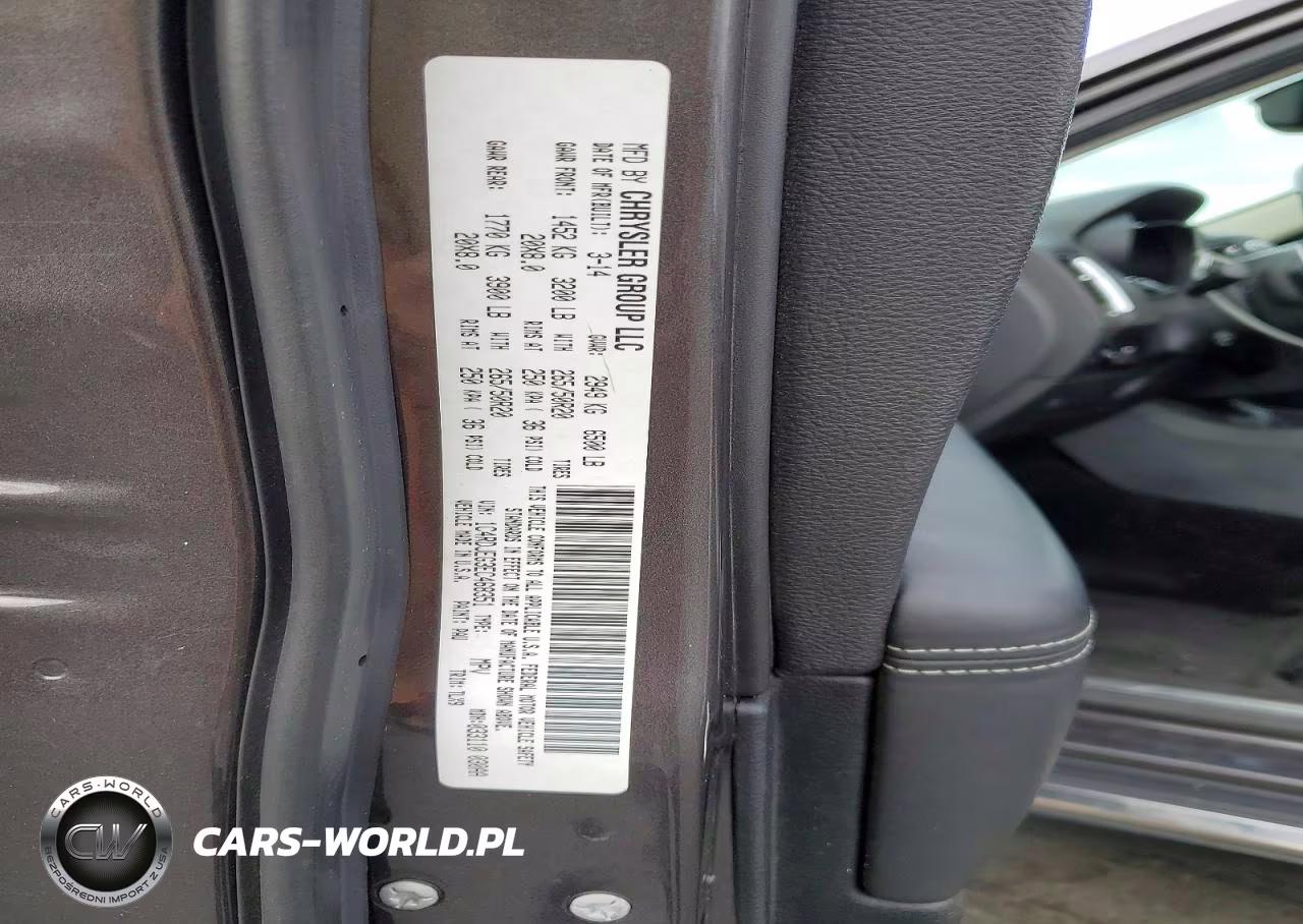 2014 Dodge Durango Citadel VIN:1C4RDJEG3EC468351 - 13