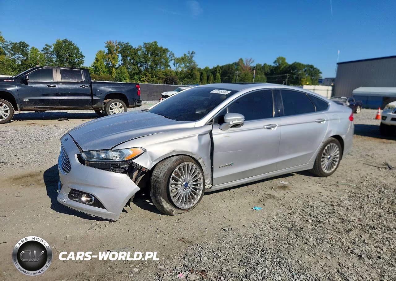 2014 Ford Fusion Titanium Hev VIN:3FA6P0RU8ER224335 - 1