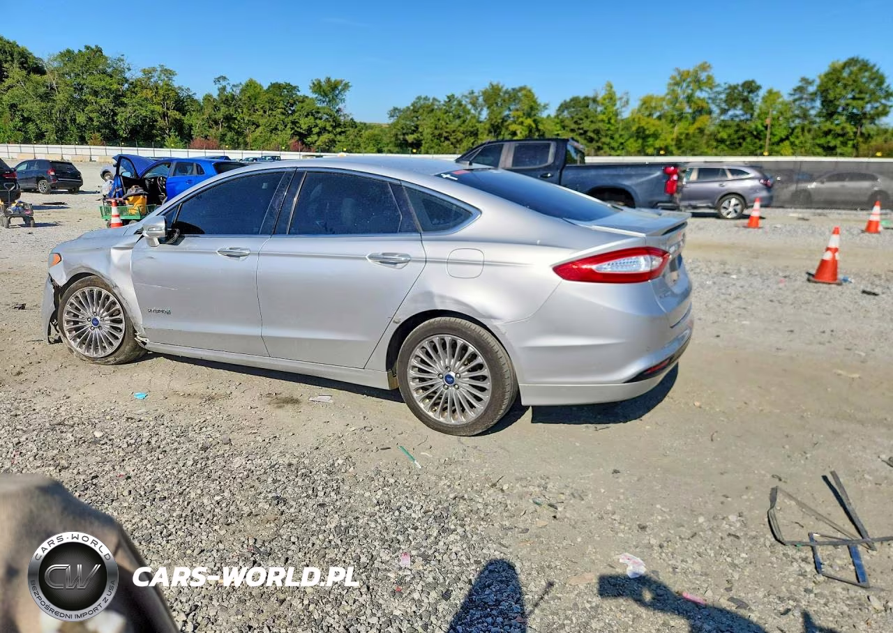 2014 Ford Fusion Titanium Hev VIN:3FA6P0RU8ER224335 - 2