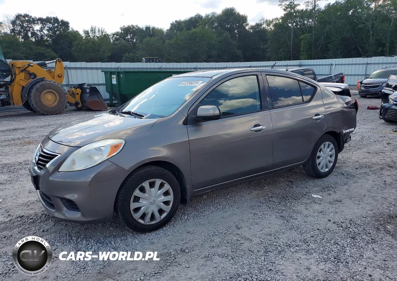 2014 Nissan Versa 1.6 Sv VIN:3N1CN7AP8EK465308 - 1