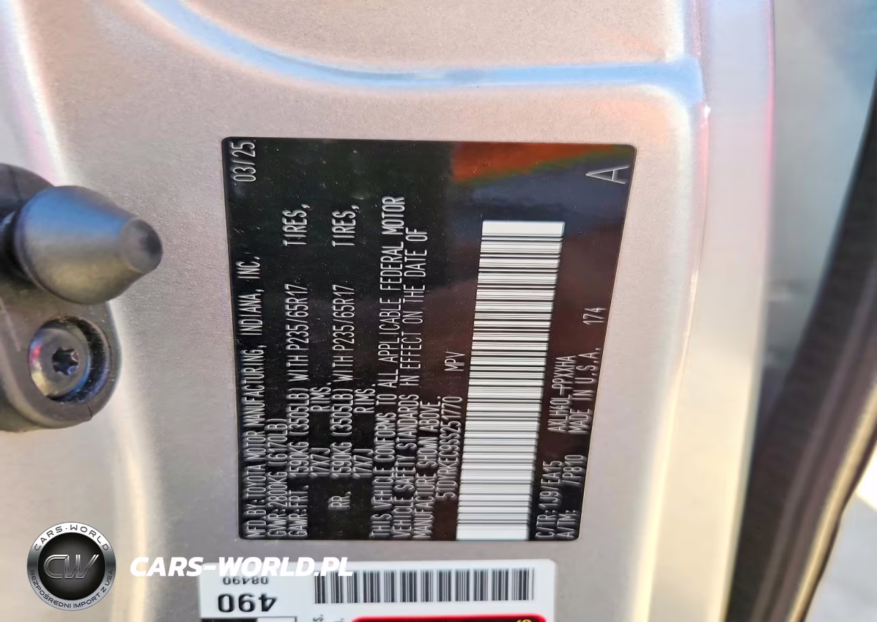 2025 Toyota Sienna Xle 8-Passenger VIN:5TDYRKEC9SS251770 - 13