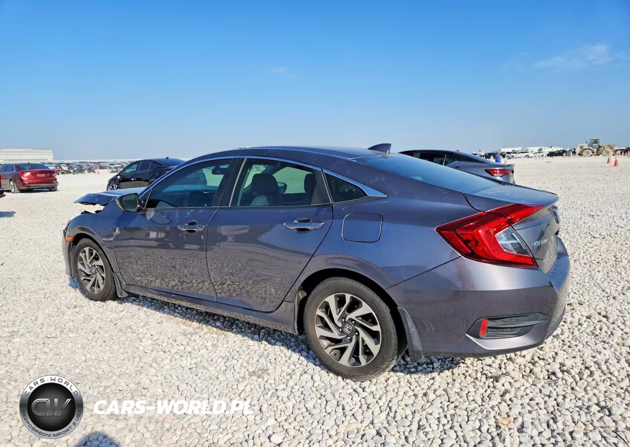 2017 Honda Civic Ex VIN:19XFC2F70HE053429 - 2