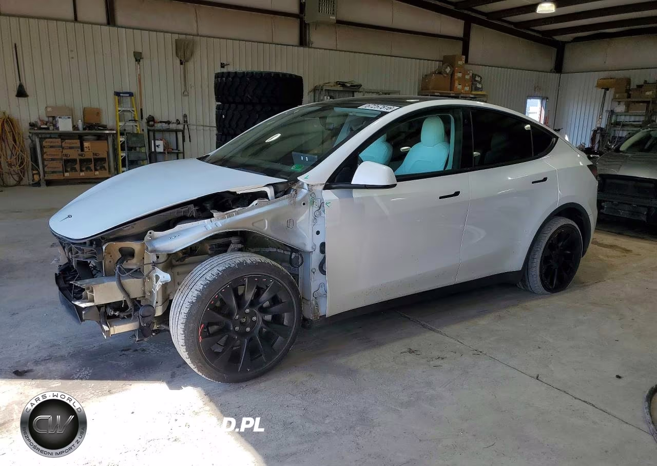 2021 Tesla Model Y VIN:5YJYGDEEXMF246359 - 1