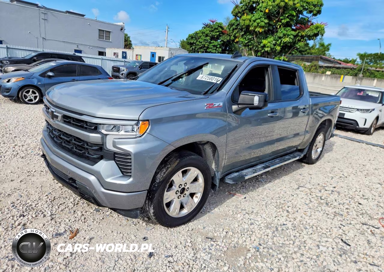 2024 Chevrolet Silverado K1500 Rst VIN:2GCUDEED1R1149601 - 1