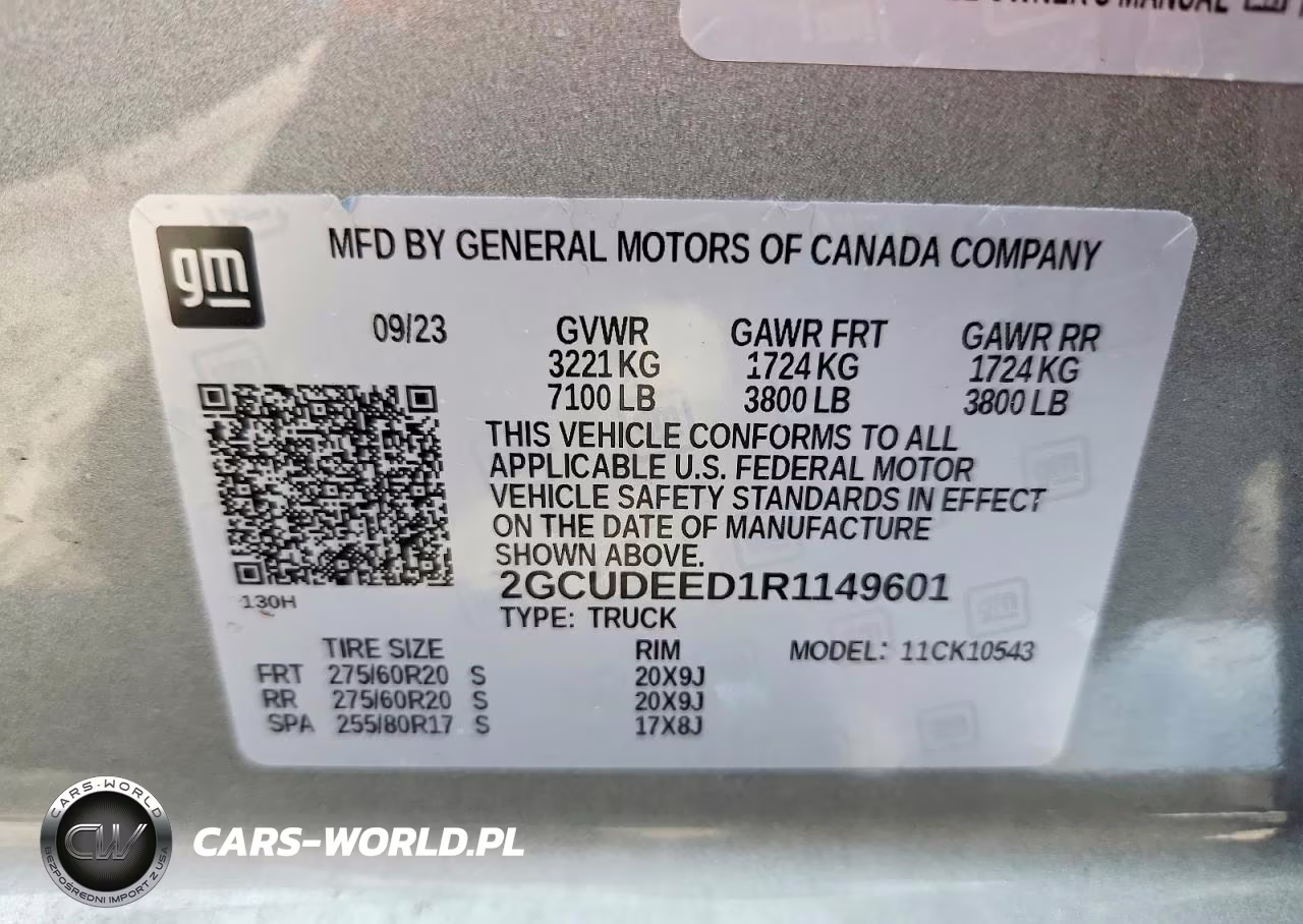 2024 Chevrolet Silverado K1500 Rst VIN:2GCUDEED1R1149601 - 13