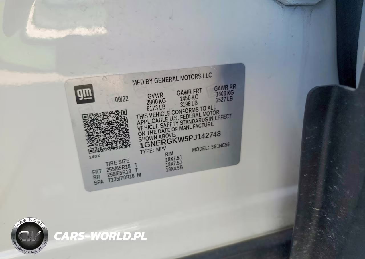 2023 Chevrolet Traverse Lt VIN:1GNERGKW5PJ142748 - 13