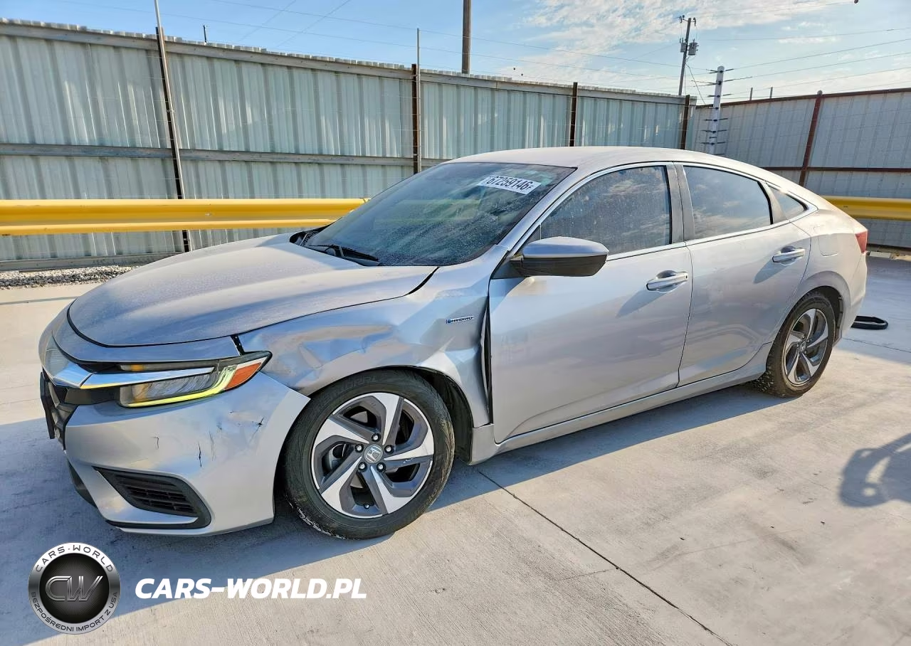 2019 Honda Insight Ex VIN:19XZE4F56KE005927 - 1