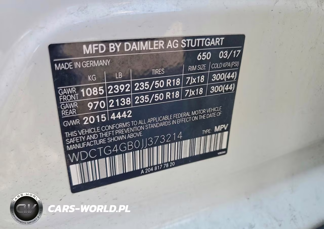 2018 Mercedes-Benz Gla 250 4Matic VIN:WDCTG4GB0JJ373214 - 13