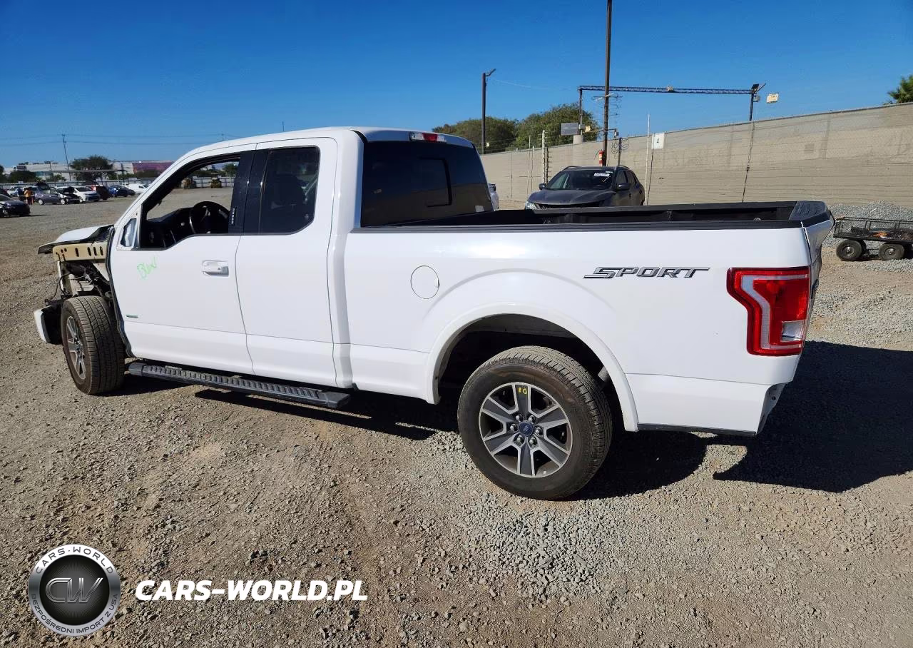 2016 Ford F150 Super Cab VIN:1FTEX1CP7GKG05096 - 2