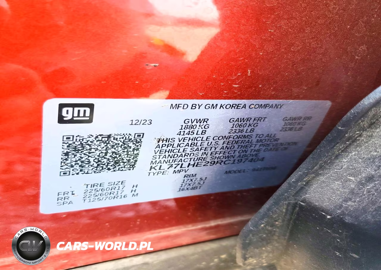 2024 Chevrolet Trax 1Lt VIN:KL77LHE29RC197404 - 13
