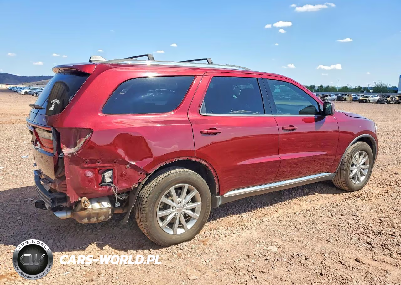 2017 Dodge Durango Sxt VIN:1C4RDHAGXHC666668 - 3